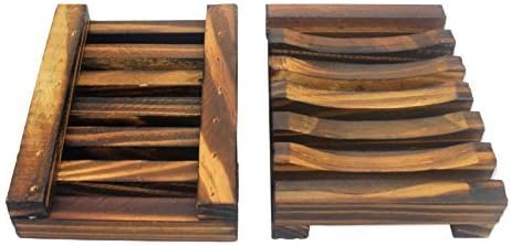 Hawaii Style Bathroom Accessories Handmade Natural Wood Soap Dish Wooden Soap