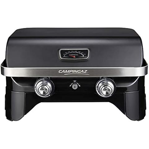 Barbacoa de gas portátil Campingaz Attitude 2100 LX con tapa y plancha Cover