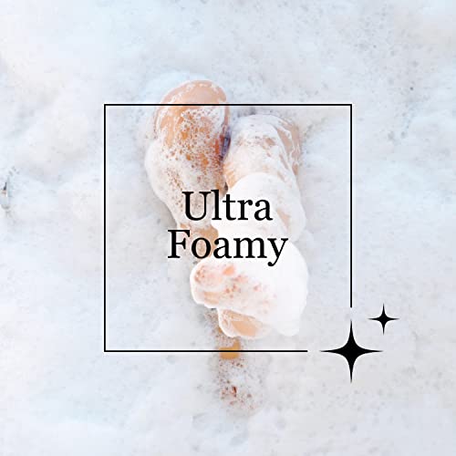 Saragan Bath Shower Loofah - Large Exfoliating Bath Sponge - Body Scrub Shower Sponge Wash For Men And Women - Pouf Body Scrubber Made With 80G Plush Mesh - Bath And Shower Accessories (Black, 4 Pack) #TOP1