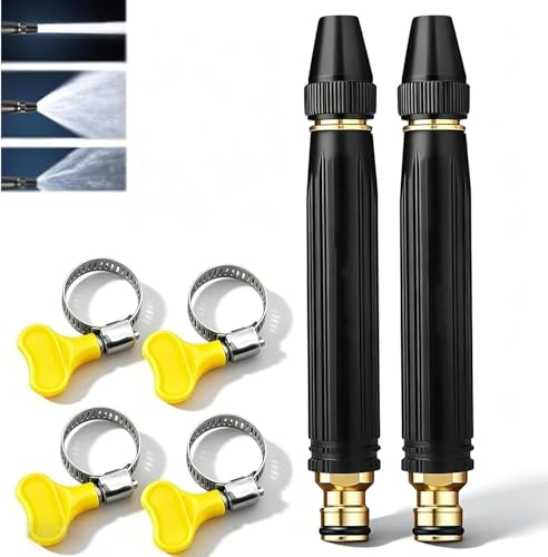 Home High-Pressure Car Wash Water Gun, 2026 Upgraded Car Wash Water Gun Garden Hose Sprayer, Adjustable Spray Patterns, for Watering Plants and Vegetables, and Car Washing