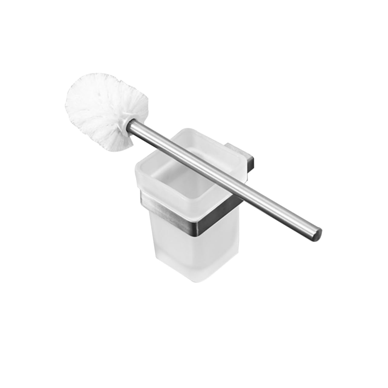 Porte-brosse WC mural SHOWERORO pour éliminer l'humidité et les traces au sol