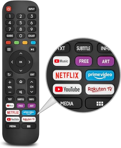 Remote Control for Hisense Tv LCD LED ERF3C90H ERF3H90H ERF3K90P ERF3M90H EFR3N90H EFR3T920H Models Remote Control Non Voice Function Tv Remote