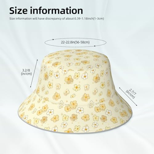 Image of Bucket Hat Double-Side-Wear Reversible Sun Hat Beach Travel Hiking for Women Men