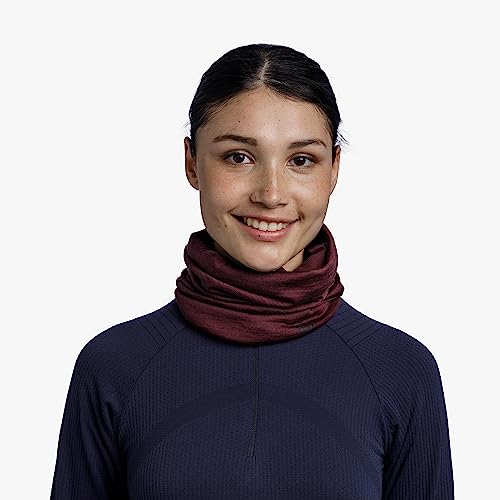 Image of Buff Lightweight Merino Wool Neck Gaiter, 100% Ethically Sourced Wool,Versatile, Temperature Regulating Face Mask