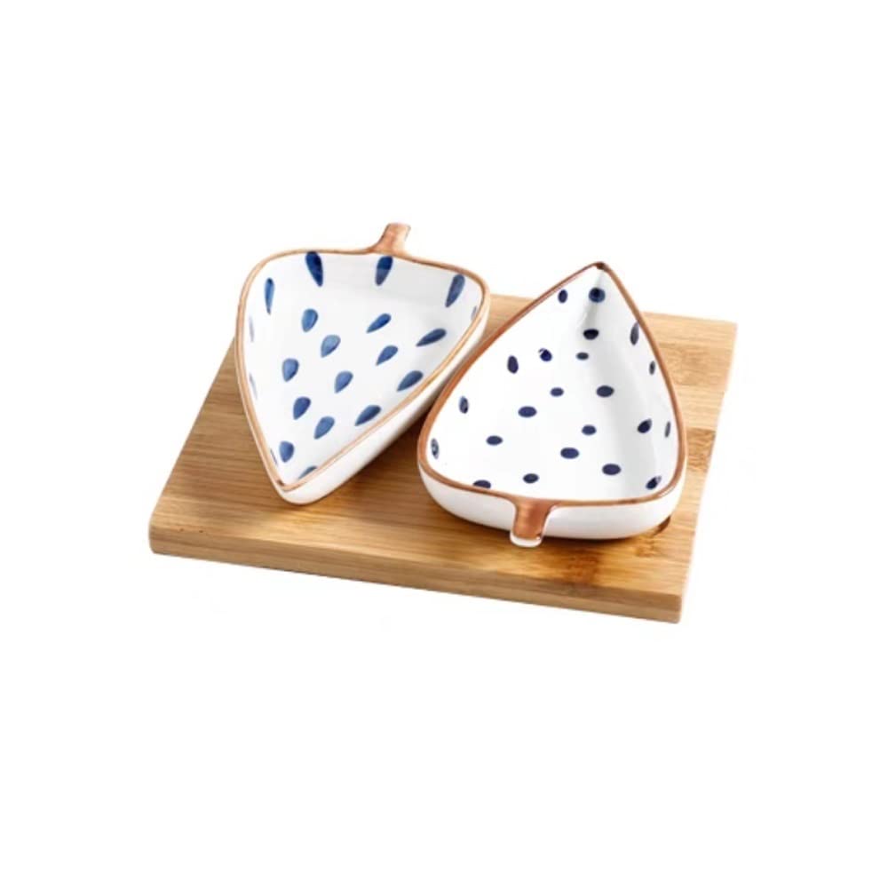 XYIANG Dipping Dish Dip Bowls Creative Snack Plate And Tray Modern Fruit Plate Snack Fruit Dried Fruit Dessert Dessert Cookie Plate Appetizer Plate Appetizer Plate Seasoning Dish