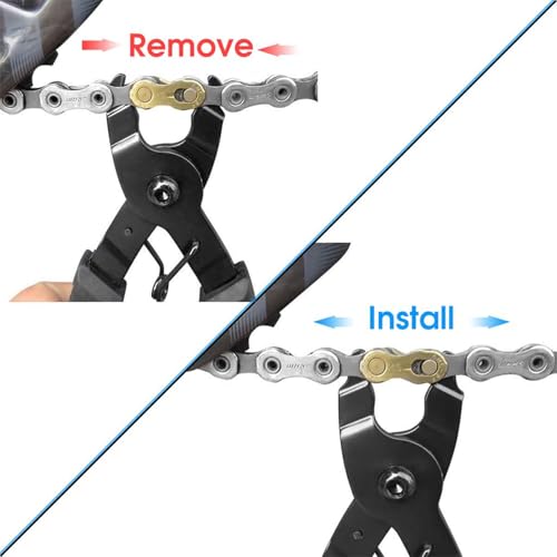 Image of Bike Link Plier Bike Link Plier 2-in-1, Chain Installation Tool Remover Tool for Opener Closer, Universal Compatible with All Speed Bicycle Chains