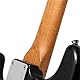 Tiger ELG-BK E-Gitarre in Full Size – Hals aus Hitzebehandeltem Ahorn, Vielseitige SSS-Tonabnehmer - Schwarz – Für alle Musikstile Geeignet