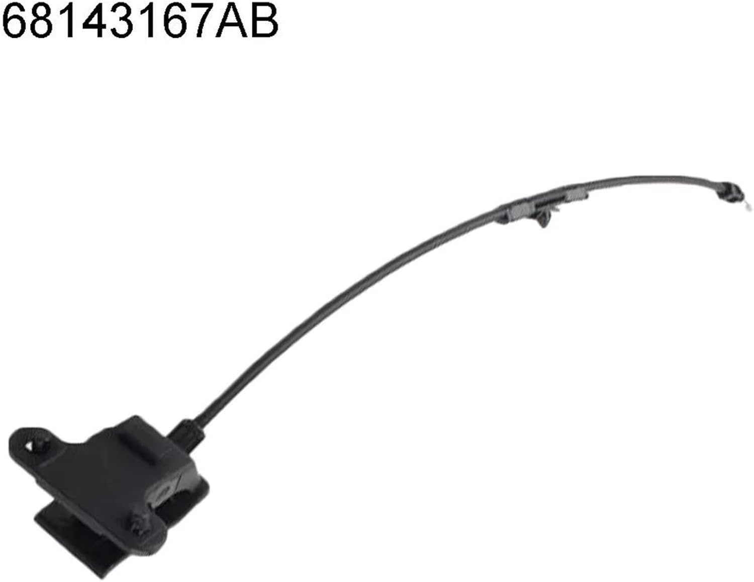 Car Hood Release Handle For Jeep For Cherokee 2014-2018 68143167AB 53194075 Car Outside Left Hand Drive Hood Mounted Release Handle Cable