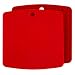 Silicone Trivet Mats, Pot Holders, Spoon Rest, Jar Opener, Hot Pads & Coasters - Our Premium 5 in 1 Kitchen Tool is Heat Resistant to 442 °F, Thick & Flexible (7" x 7", Christmas Red, Set of 2)