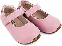 SKEANIE Girls Mary Jane Leather Shoes, Pink, EU25
