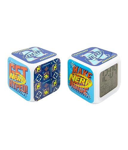 Kinderwecker Nerf 42681 ideal auch als Geschenk bunt|weiß
