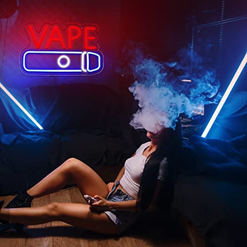 Image of Smoke Shop Neon Sign for Business Advertising,Man Cave Light,Atmosphere Neon Lights for Pub,Smoking Lounge,Party Decor.5V USB Poweded.