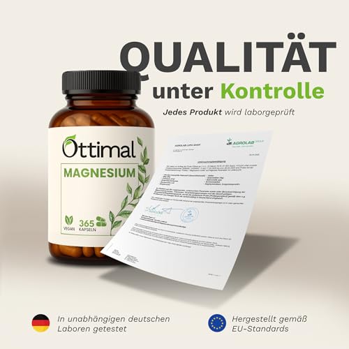 Magnesium 400mg Kleine Kapseln (1 Jahr / 107% NRV) Magnesiumoxid 666mg, davon 400mg Elementares - Magnesium Hochdosiert Kapseln - Tagesbedarf in 1 Kapsel (Jahresvorrat) – Bild 4