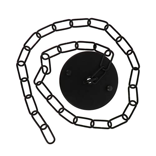 Uonlytech 1set Catene Per Lampadario Inox Piastra Per Soffitto e Catena Per Decorazioni Interne Ed Esterne Accessorio Lampada Per Camera Da Letto Cucina e Soggiorno
