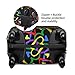 JBYJBX Gay Pride Rainbow Print Suitcase Cover Luggage Protector Washable Elastic Fashionable Travel Gear Cover