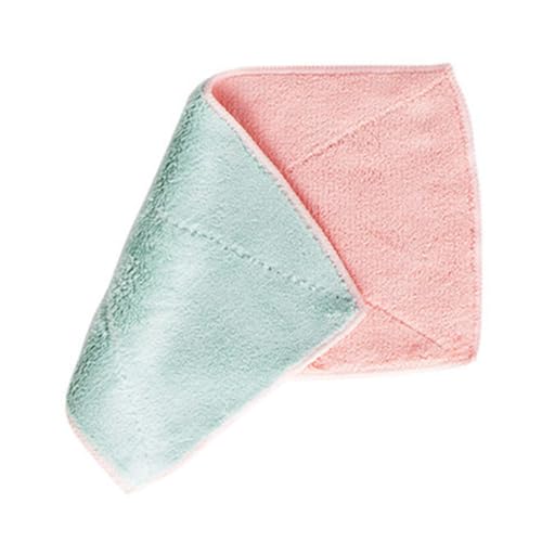DEARMAMY 10 Piezas Paño De Cocina Absorbente Espesado Bayeta Escurreplatos Paño De Limpieza De Cocina Color Aleatorio