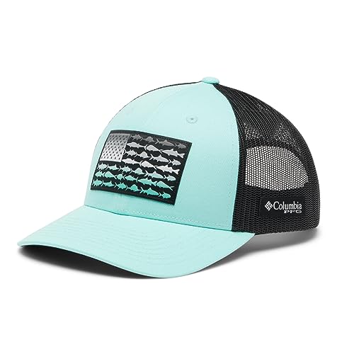 Image of Columbia Unisex Adult PFG Logo Mesh Ball Cap