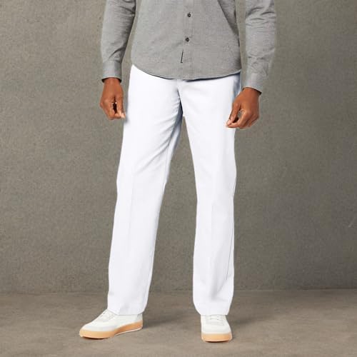Image of Dockers Men's Classic Fit Signature Khaki Lux Cotton Stretch Pants