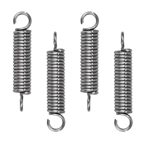 GUNGY Zugfedern mit Haken 1x6x30mm 20Stück