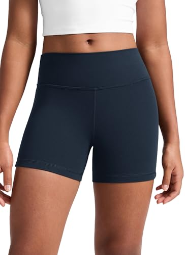 Image of CRZ YOGA Girls Butterluxe Biker Shorts | Extremely Soft, Gentle Compression, Dance, Athletic, High Waisted, for Teen