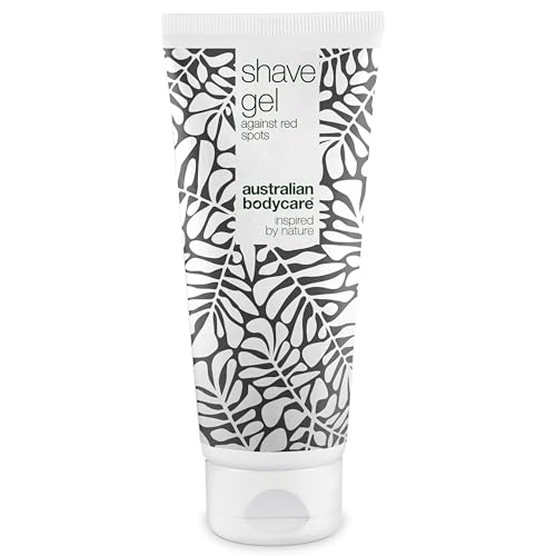 Gel de Rasage Homme Australian Bodycare Shave Gel 200 ml | Gel Transparent Non Moussant pour un Rasage Précis & Confortable | Prévient des Brûlures, Rougeurs & Poils Incarnés | À l’Huile d’Arbre à Thé