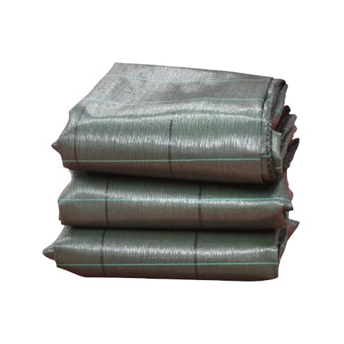 BENIMELI Suelo de Camping 4x5 M - Alfombra de Lonas de Exterior Multiusos Anti UV - Cobertura Piscina Protector con Ojetes - Malla de Ocultación Jardín - Ideal Accesorios Camping - 130gr/m² - Verde