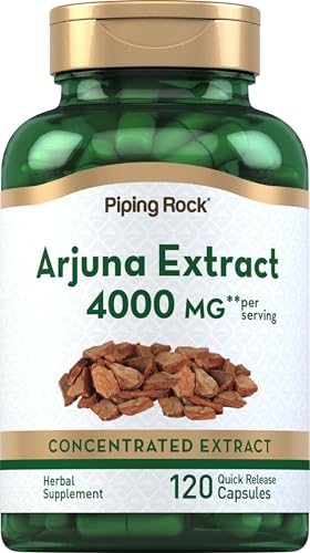 Piping Rock Arjuna Extract | 120 Capsules | from Arjuna Bark Herb