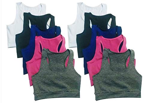 Kit 10 Top Nadador Suplex Liso Fitness