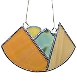 Stained Glass Mountains, Stained Glass Window Hangings, Mountains Ornament, Suncatcher for window, Mountains Suncatcher Ornament For Home and Office Decor, Gift For Friends, Mom, Coworker, Etc.