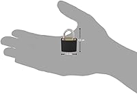 Vista 4 de 8 piezas de candado de metal de latón macizo, mochila, diario, joyero, manualidades, cerradura de enseñanza escolar con llave y cubierta duradera