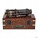 Vintage Nautical Handheld Brass Telescope with Wood Box - Nautical Captain Spyglass Telescope
