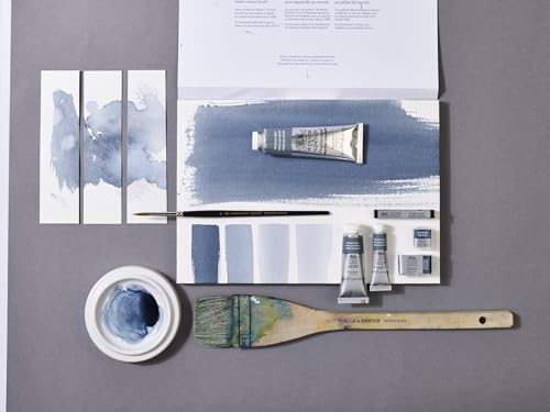 Image of Winsor & Newton Professional Water Colour 37 ML - Payne's Gray (465) - Finely Pigmented, Vibrant, Vivid & Intermixable Artists' Water Colour Paints - More Colours Available