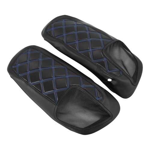 Cubiertas para tapa de altavoz de alforjas 5x7" para Harley 2014-2023 miniatura 3