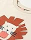 Koton Babyboy Lion Printed Sweatshirt Long Sleeve Crew Neck Soft Interior Cotton