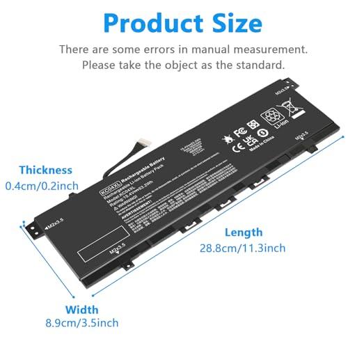 Image of Fancy Buying KC04XL TPN-W133 TPN-W136 Laptop Battery for HP Envy X360 13-AG 13z-AG 13m-AG 13-AR 13-AH 13-AQ 13M-AQ 13T-AQ L08496-855 L08544-1C1 L08544-2B1 HSTNN-DB8P HSTNN-IB8K L08496-855 KC04053XL
