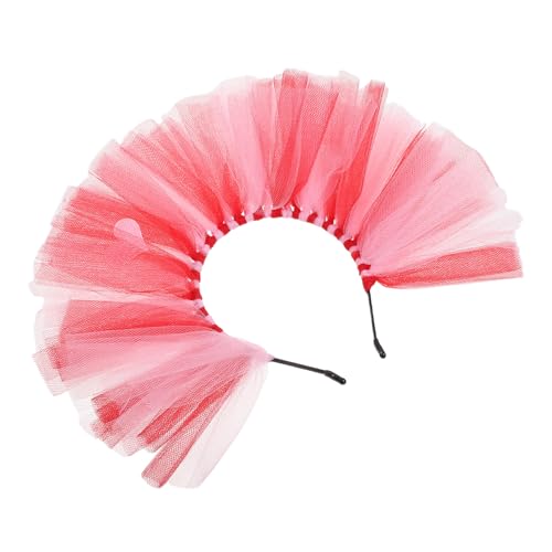 Bandeau cœur de Saint-Valentin en maille légère pour coiffure festive