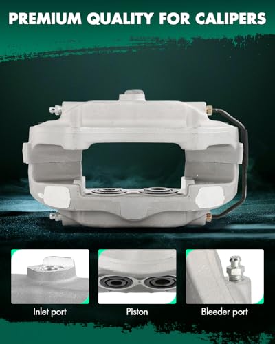 Image of SCITOO 185084 Rear Left Disc Brake Caliper Assembly Without Bracket For Chrysler For 300,For Dodge For Challenger /For Charger /For Magnum,For Jeep For Grand Cherokee