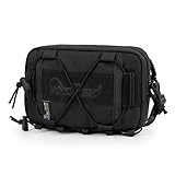 Mardingtop EDC Pouch Taktische Gürteltasche Mit Mehreren Fächern Und Klettfeld Für Outdoor Camping Militär Und Täglichen Gebrauch Mit Schultergurt Auch Als Nutzbar