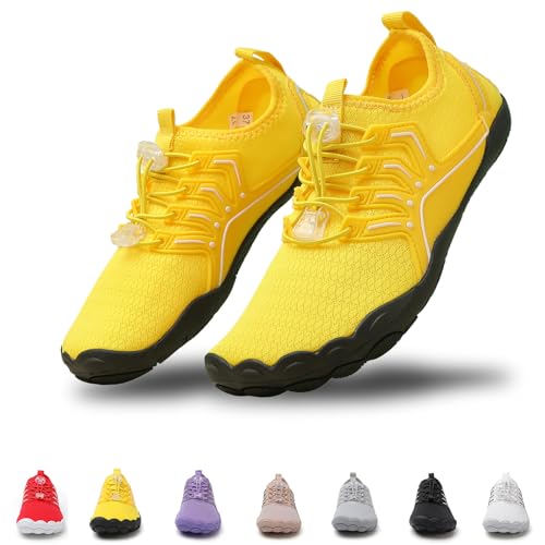 Image of Hike Barefoot Shoes Women Men Pro Water Footwear Wide Toe Box Non-Slip Unisex Athletic Outdoor Running Shoes