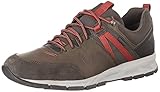 Geox U Delray B Abx C, Sneakers para Hombre, Marrón (Dk Coffee), 43 EU