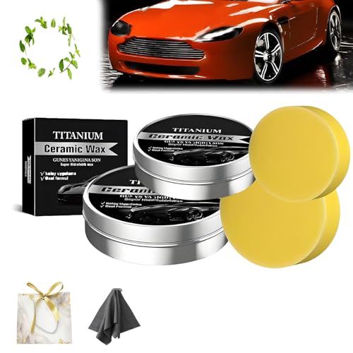 Cera Cerámica Titanium para Vehículos 2 Pzas miniatura 1