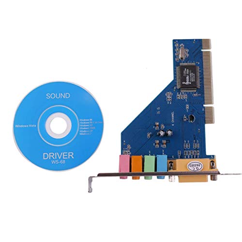 BigPlayer PCI-E 4 Channel 3.1 & 5.1 3D Audio Stereo Internal PCI Sound Card Window, RED - Image 2