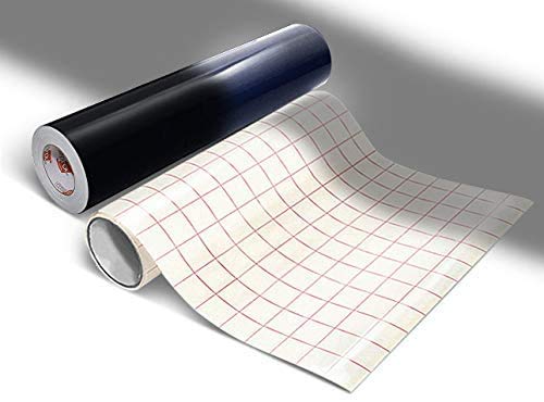 ORACAL 5400 Black Reflective Adhesive Vinyl Wrap 12