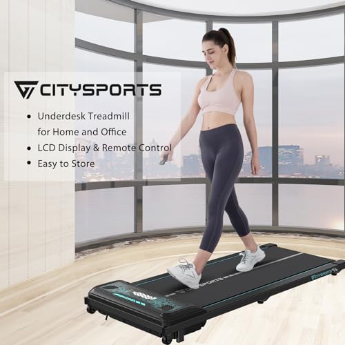 CITYSPORTS-Treadmill-Under-Desk-Walking-Pad-Treadmill-Treadmill-Ultra-Slim-Portable-for-Home