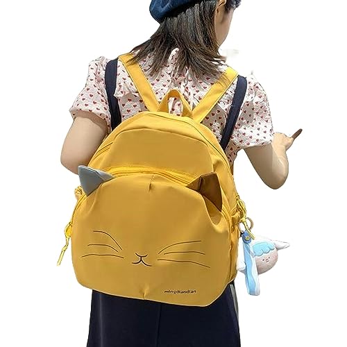Sac à dos d'école ZONTO avec pendentif mignon pour étudiant