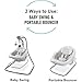 Graco DuetConnect LX Seat & Bouncer, Multi-Direction Seat, Multiple Swinging Speeds, Easily Portable, Redmond