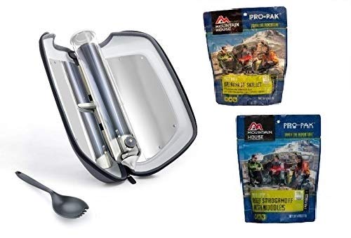 Custom GoSun Go - Backpacker's Rugged Sun Oven Solar Grill Cooking Kit...