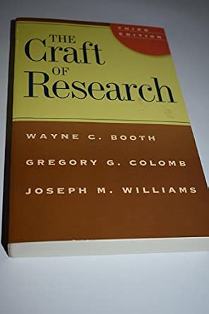 The Craft of Research 3rd Edition-Wow! eBook