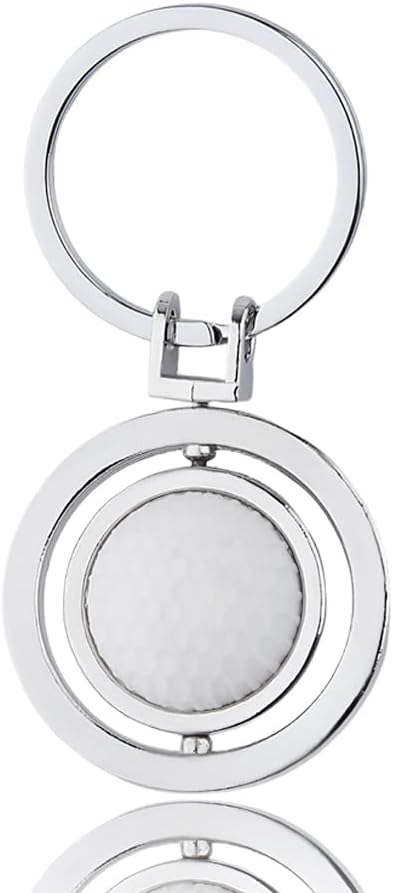 yaozeio Golf Soccer Basketball Keychain Gifts for Sport Lover Daughter Son Birthday Gifts for Golfer Coach 3D Keychain