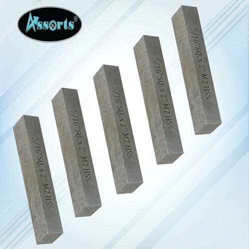 Pack de 5 puntas de herramienta HSS M2 5/16" x 2" para fresas miniatura 6